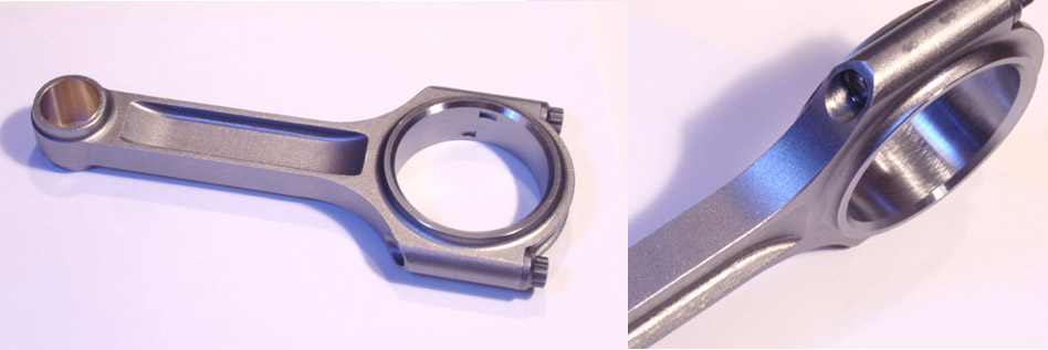 SINGLE I Beam Connecting Rod with ARP 2000 Bolts