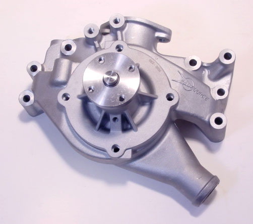 Aluminum water pump & Housing combo deal - Driver's Side
