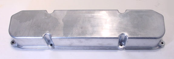 Cast Aluminum Valve Covers - AS CAST - Pair