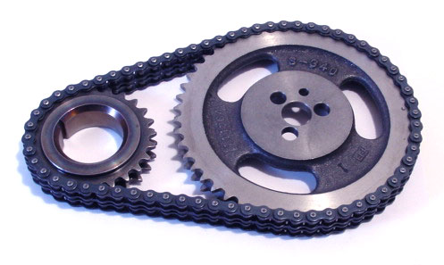 3 Bolt Dbl Roller Timing Chain Set - New