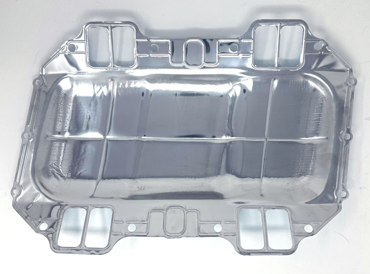 Stainless Intake Valley Pan Gasket - B Engine - BLOCKED Exhaust Crossover