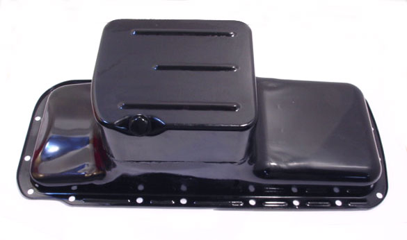 Oil Pan - Center DEEP 7 Sump -7 Quart - Black