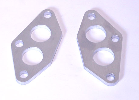 Aluminum Water Pump Spacers - Set of 2