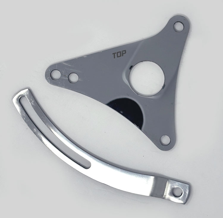 Alternator Bracket kit - 304 Polished Stainless