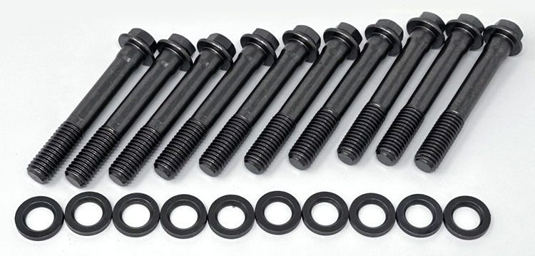 Main bolt Kit - 6pt - Titanium Finish