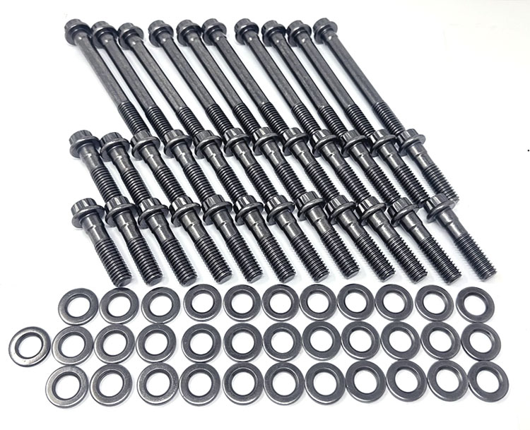12 Point Bolt Kit - Cylinder Head - Titanium Finish