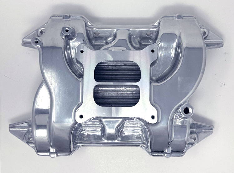 Dual Plane Intake Manifold - POLISHED - B Engines