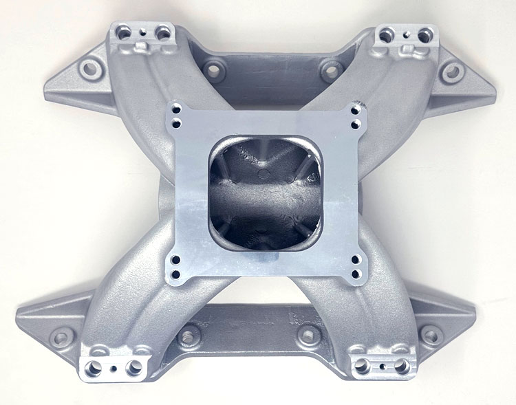 EFI High Rise Single Plane Intake Manifold - SATIN - RB Eng