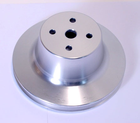 Billet Aluminum V-Groove Water Pump Pulley - Single Groove