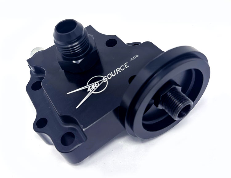 One Piece Billet Aluminum Oil Pump Cover -  with Filter Provision