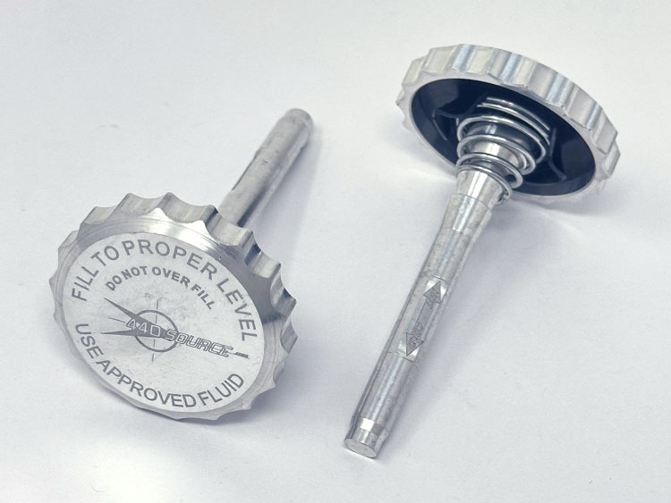 Power Steering Dipstick - Fully CNC Machined - For Saginaw