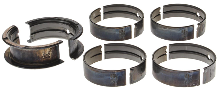 CLEVITE H SERIES Performance Main Bearings STD - RB Engine - SMALL THRUST - Champhered - 3/4 Groove
