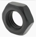 Rocker Adjuster Jam Nut - 6pt. Black Oxide - 1pc. - 3/8-24